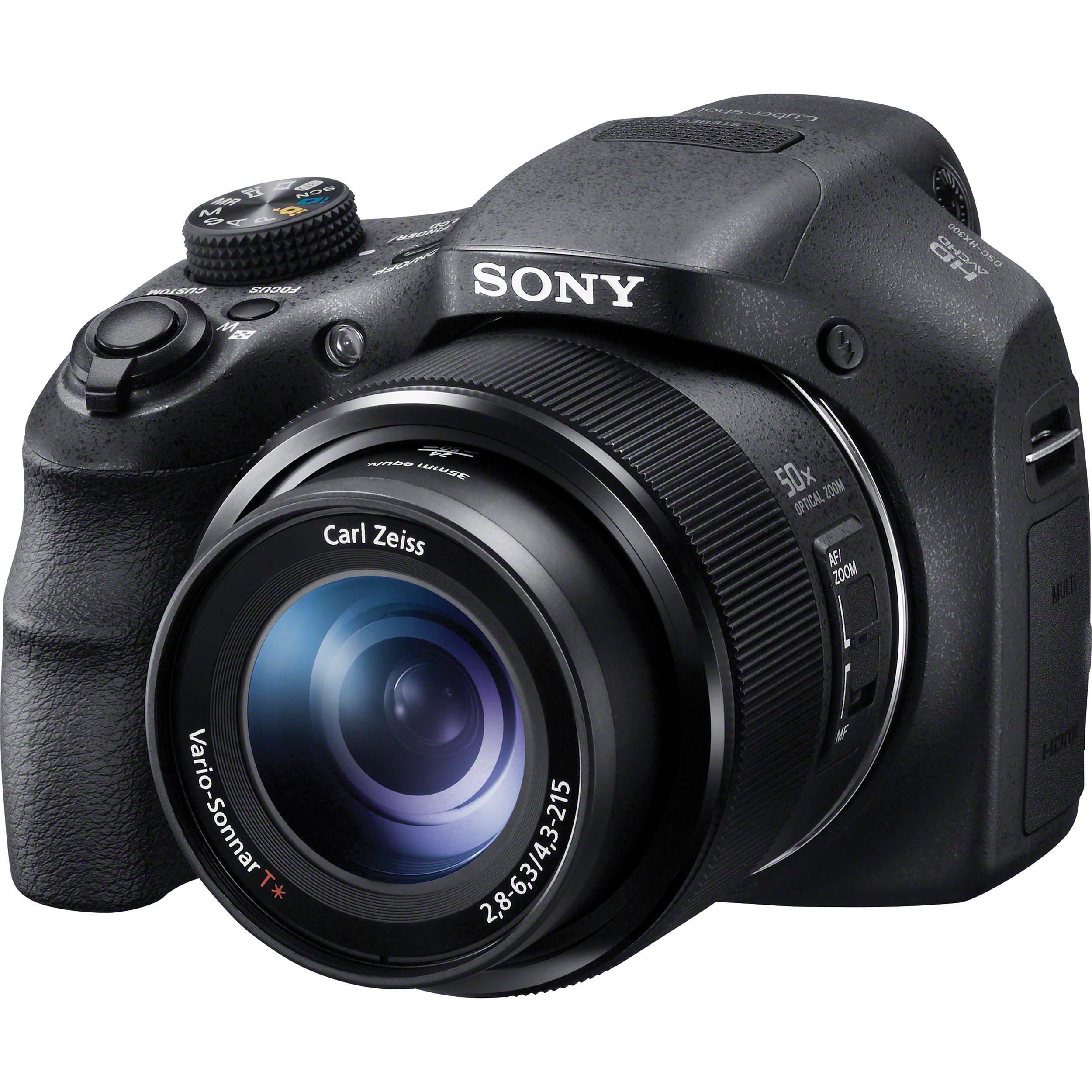 SONY Cyber−Shot HX DSC-HX300 Buy Sony Cyber-Shot HX300 20.4MP Digital Camera (Black) with 50x